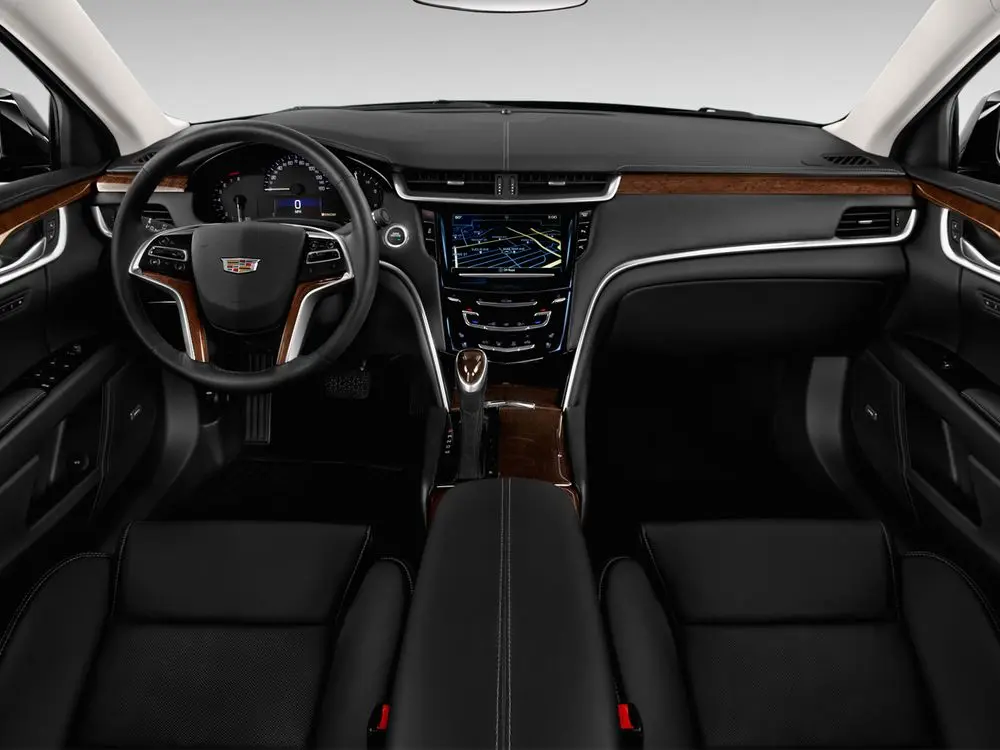 Cadillac XTS interior rear passenger comfort